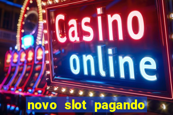 novo slot pagando no cadastro