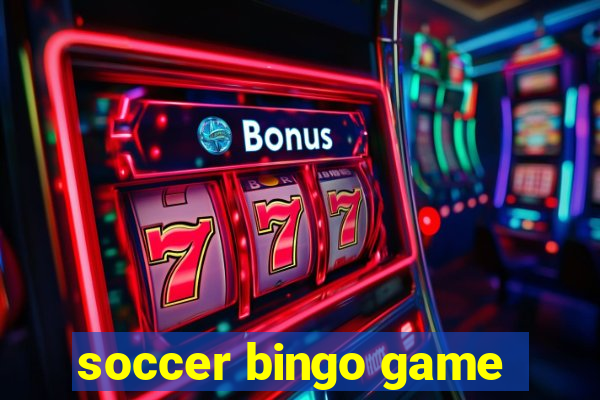 soccer bingo game