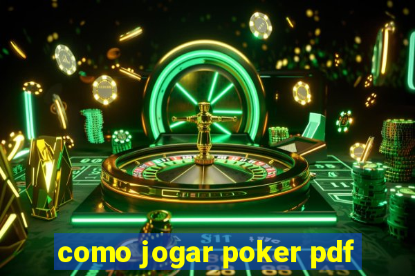 como jogar poker pdf