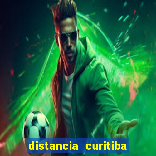 distancia curitiba a santos