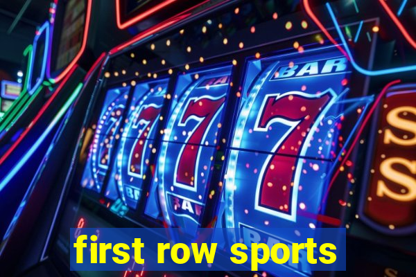 first row sports