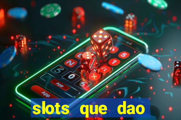 slots que dao bonus no cadastro sem deposito