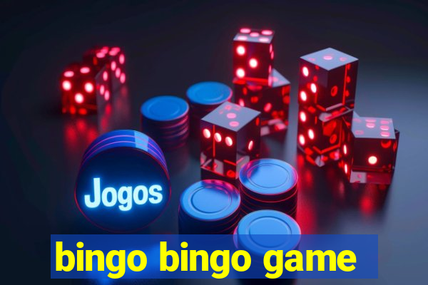 bingo bingo game