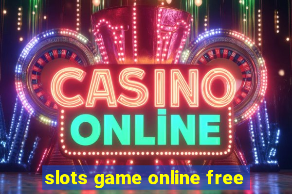 slots game online free