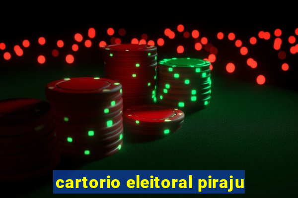 cartorio eleitoral piraju