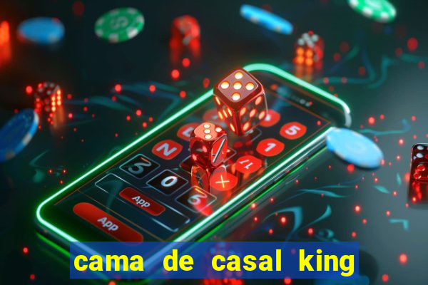 cama de casal king casas bahia