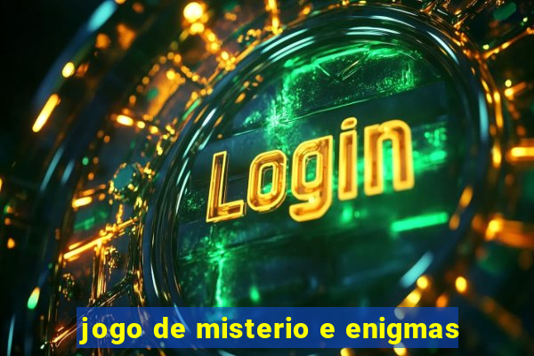 jogo de misterio e enigmas