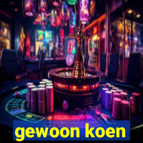 gewoon koen