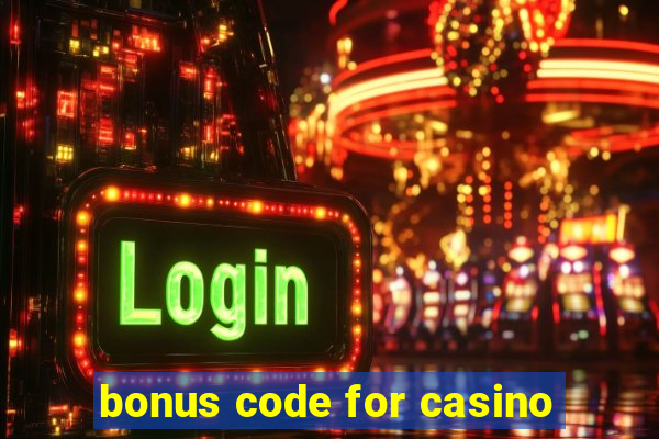 bonus code for casino