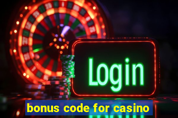 bonus code for casino