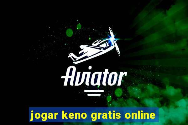 jogar keno gratis online