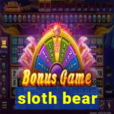 sloth bear