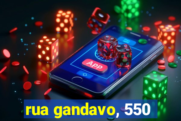 rua gandavo, 550