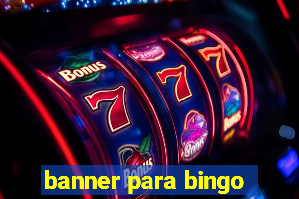 banner para bingo