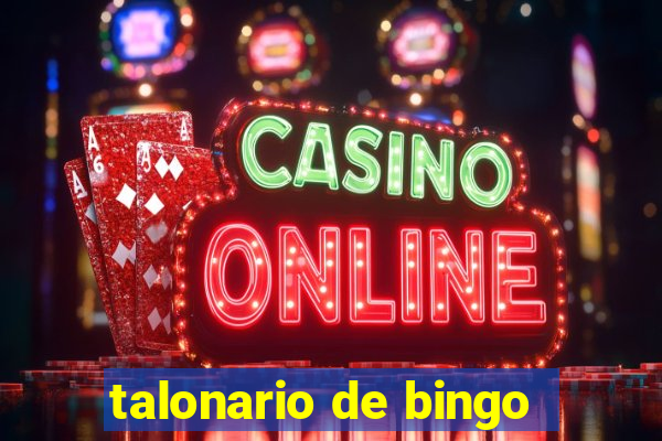 talonario de bingo