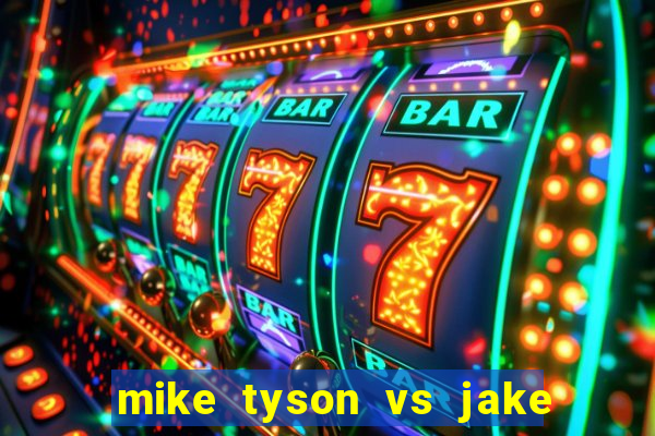 mike tyson vs jake paul bet365