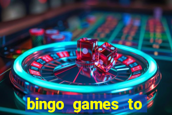 bingo games to play at home