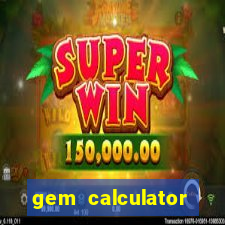 gem calculator diablo immortal