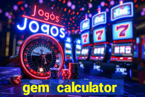 gem calculator diablo immortal