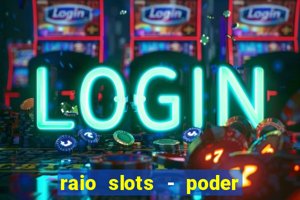 raio slots - poder de zéus