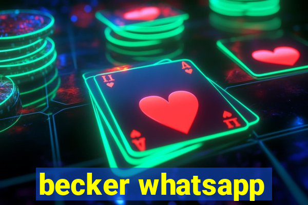 becker whatsapp