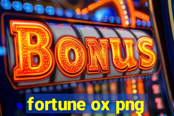 fortune ox png