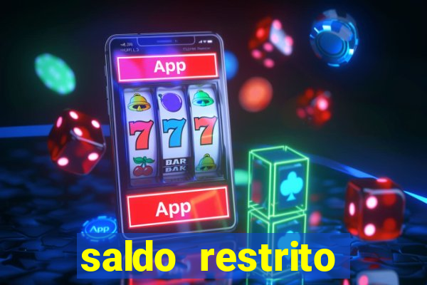 saldo restrito estrela bet