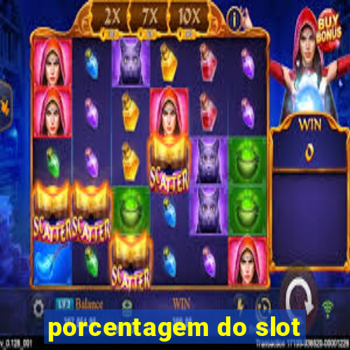 porcentagem do slot