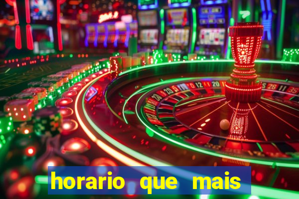 horario que mais paga fortune tiger