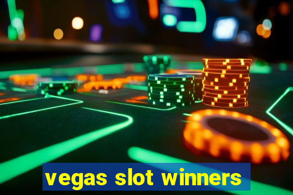 vegas slot winners