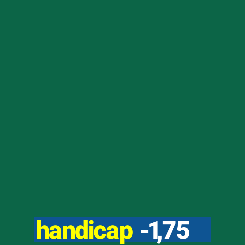 handicap -1,75