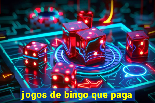 jogos de bingo que paga