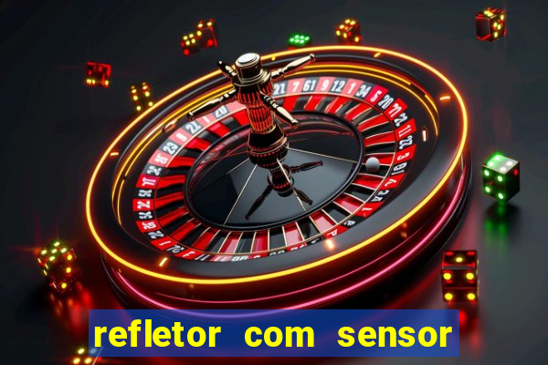 refletor com sensor noturno como instalar