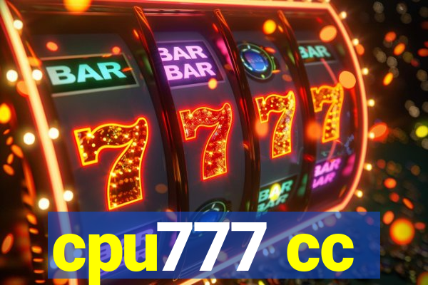 cpu777 cc