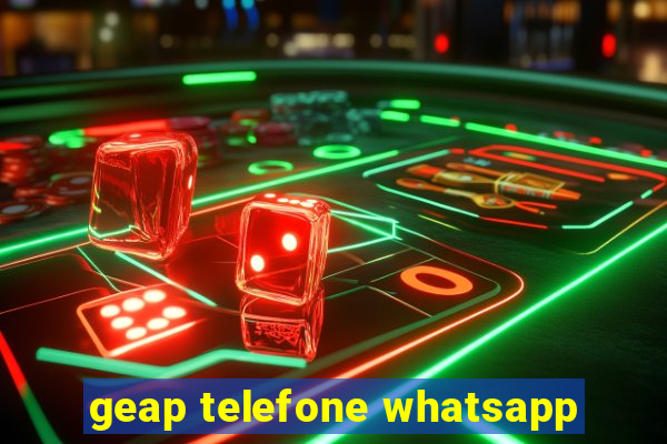 geap telefone whatsapp