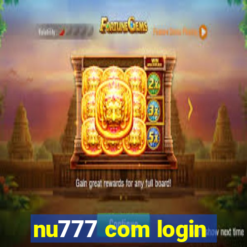 nu777 com login