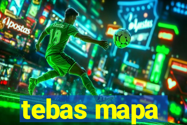 tebas mapa