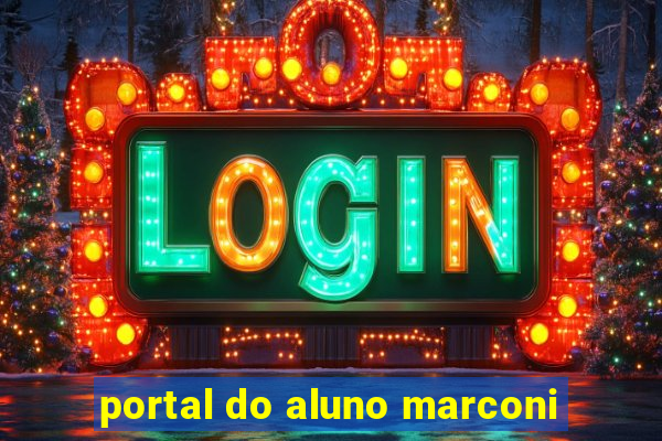 portal do aluno marconi