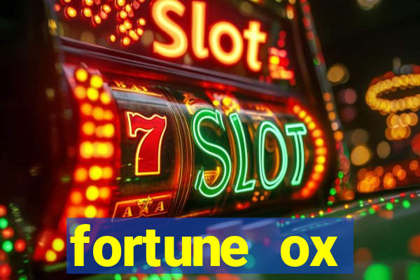 fortune ox horários pagantes