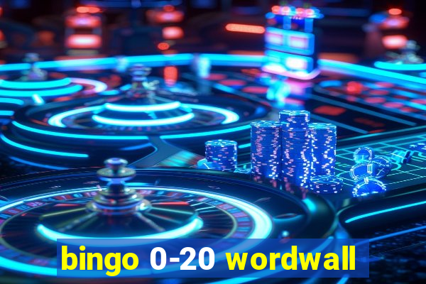 bingo 0-20 wordwall