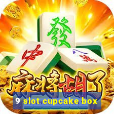 9 slot cupcake box