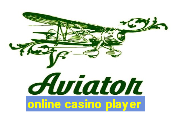 online casino player