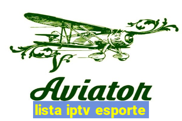 lista iptv esporte