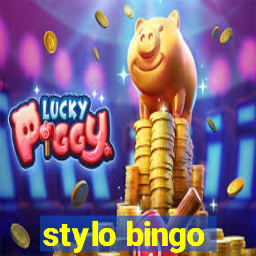 stylo bingo