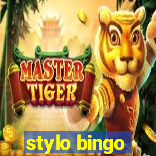 stylo bingo