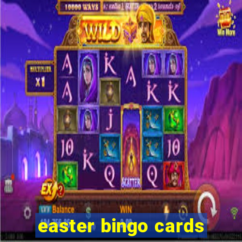 easter bingo cards