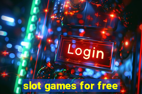 slot games for free