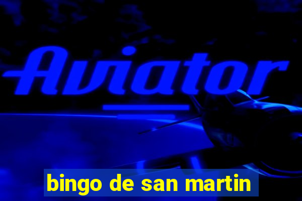 bingo de san martin