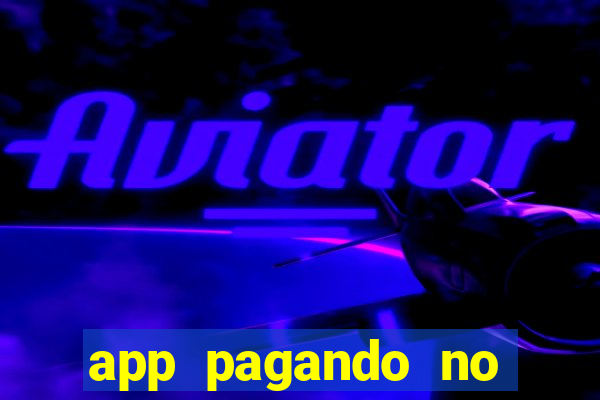 app pagando no cadastro via pix