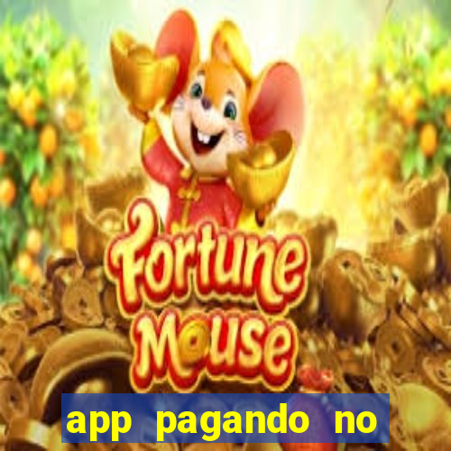 app pagando no cadastro via pix